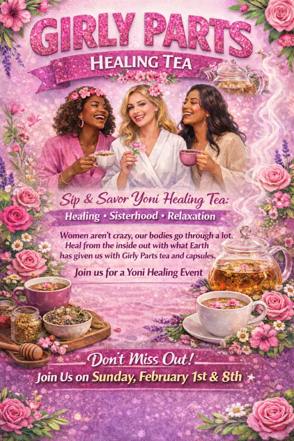 "Girly Parts" Yoni Healing Tea